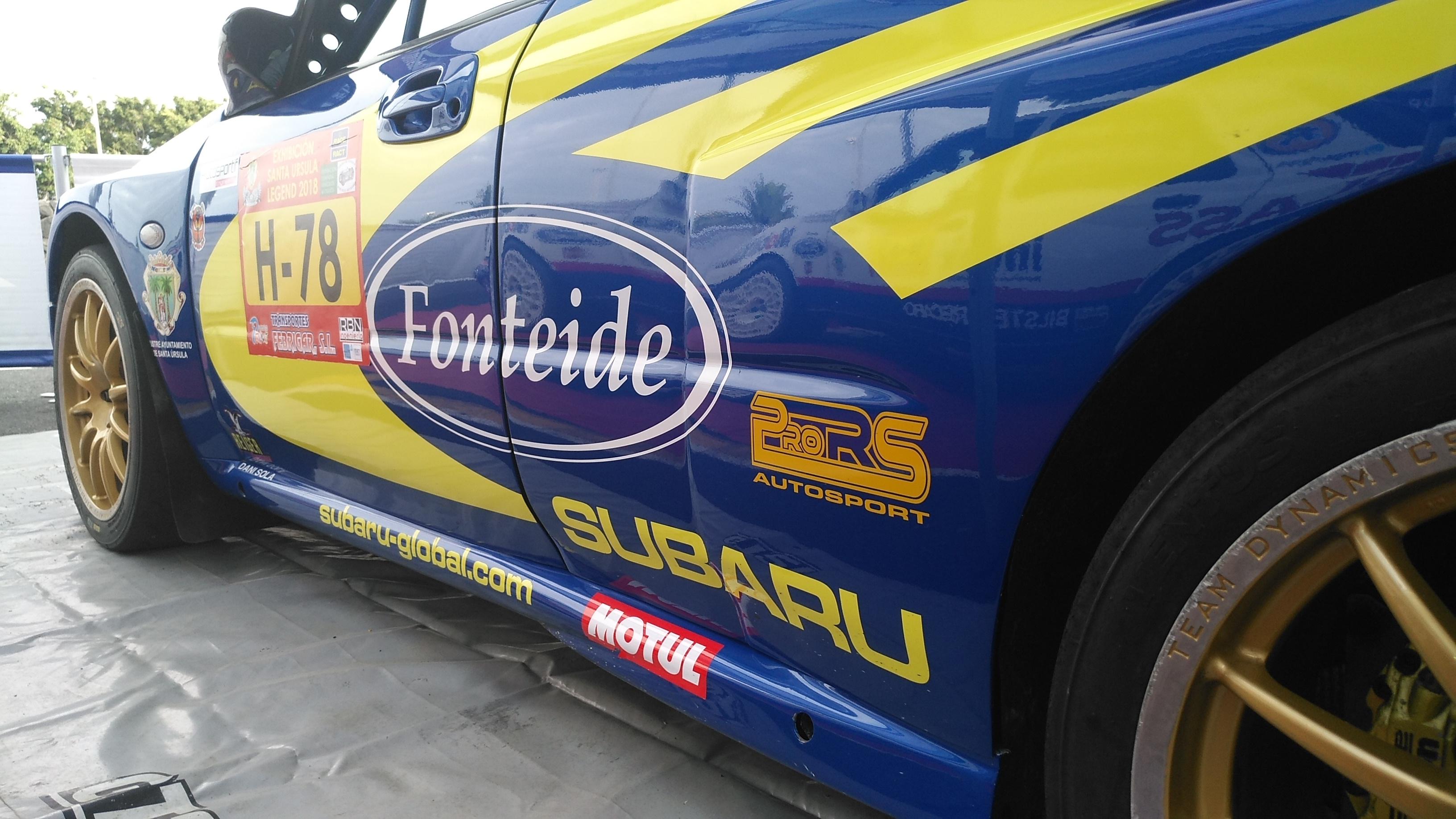 Lubricantes Motul - Subaru Impreza WRC - Felix Brito